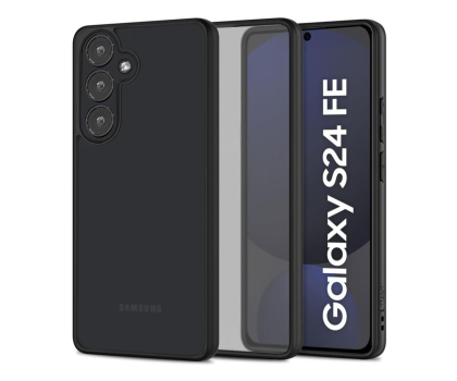 Etui do telefonów TECH-PROTECT Magmat do Samsung Galaxy S24 FE matte black 5906302371587